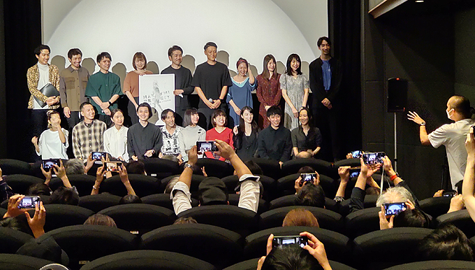 映画「HAKUSHI PROJECT」舞台挨拶