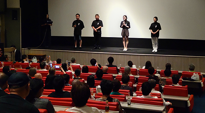 映画「抗う者たち」舞台挨拶