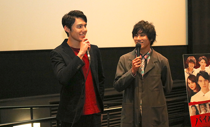 映画「バイバイ、ヴァンプ！」センチュリーシネマの公開記念舞台挨拶イベント
