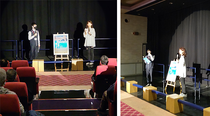 映画「太陽と踊らせて」公開記念、岡山メルパにて舞台挨拶実施！